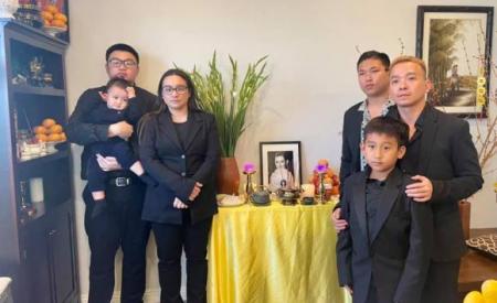 Con gái cùng gia đình đưa tro cốt của cố ca sĩ Phi Nhung về nhà
